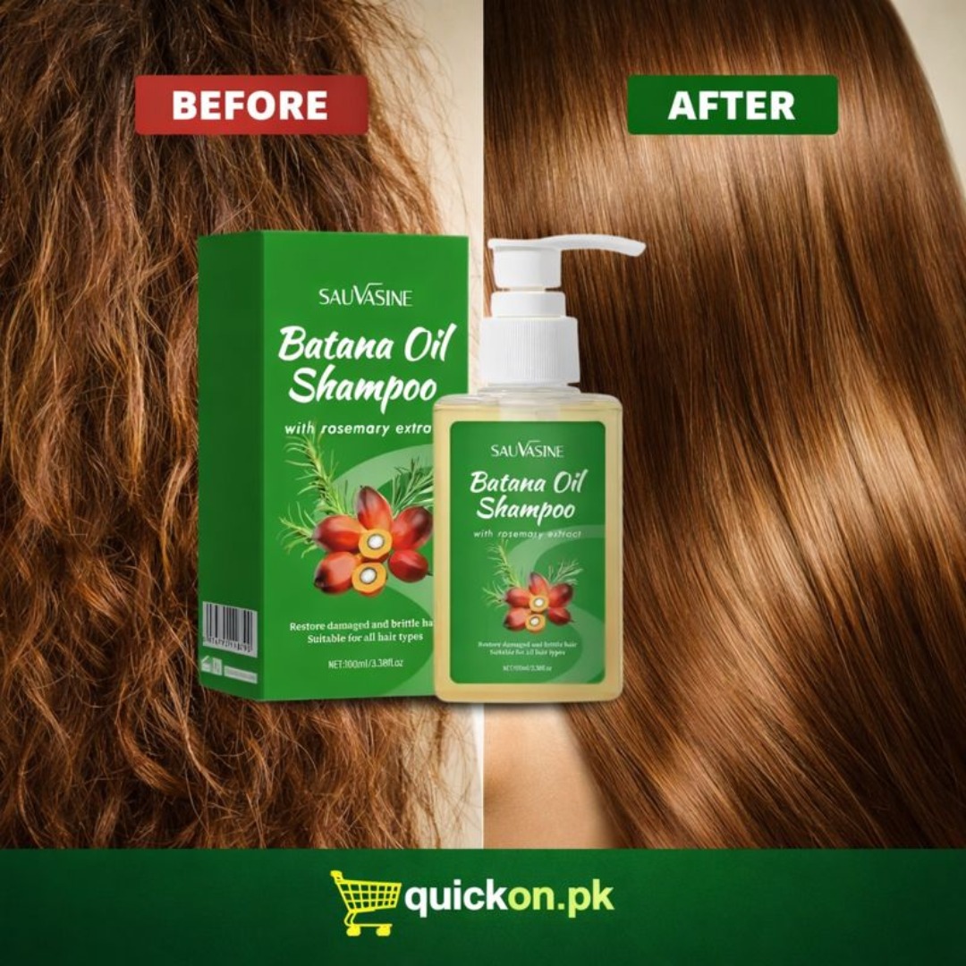 Best Deal on Sauvasine Batana Oil Shampoo Price in Pakistan – Quickon.pk