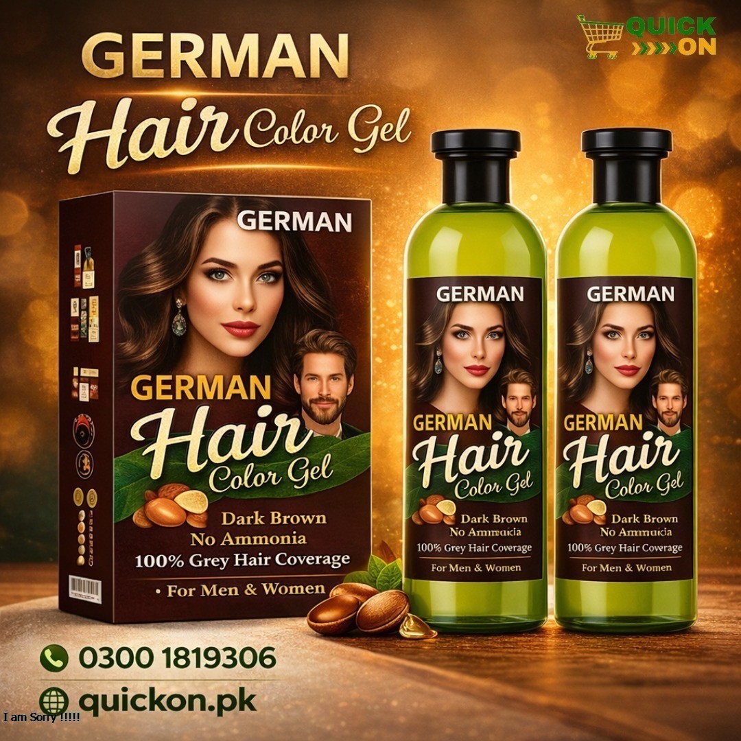 German Hair Color Gel Price in Pakistan – Natural & Long Lasting Quickon.pk – 03001819306