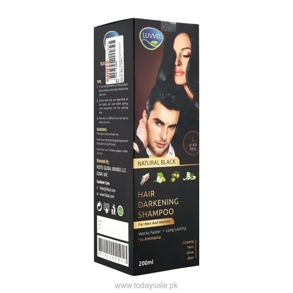 Luvvel Hair Color Shampoo Price in Pakistan – 03287022051