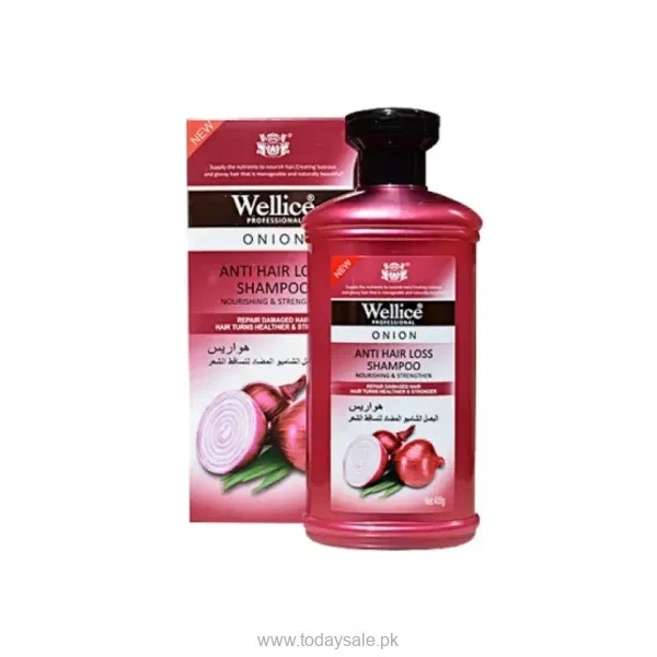 Wellice Onion Shampoo Price in Pakistan – 03287022051