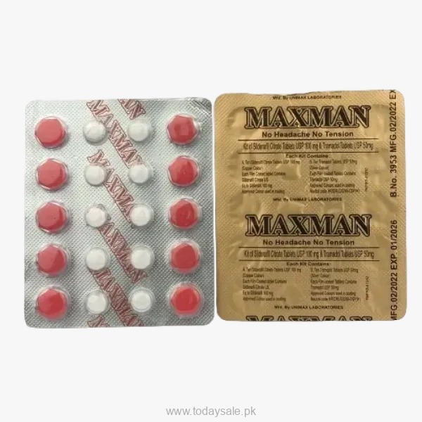 Maxman Tablets In Pakistan – 03287022051