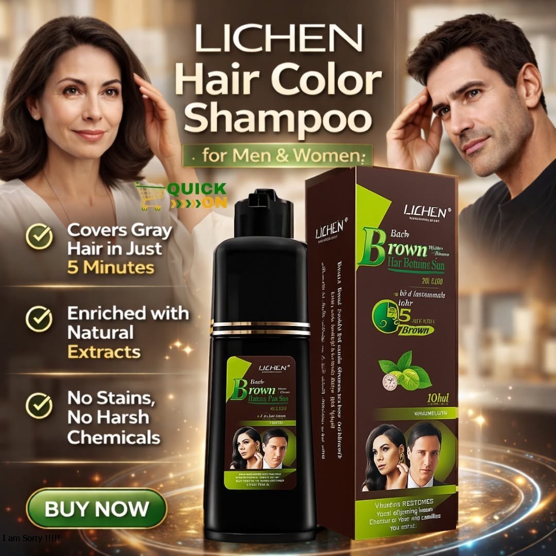 Lichen Hair Color Shampoo in Utmanzai – Quickon.pk – 03001819306