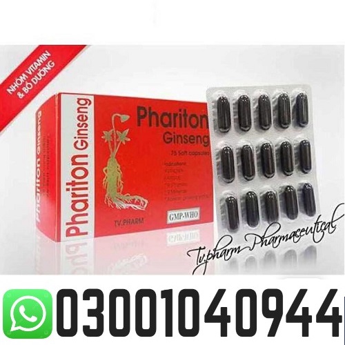 Phariton Ginseng Capsules in Pakistan @ 0300.1040944