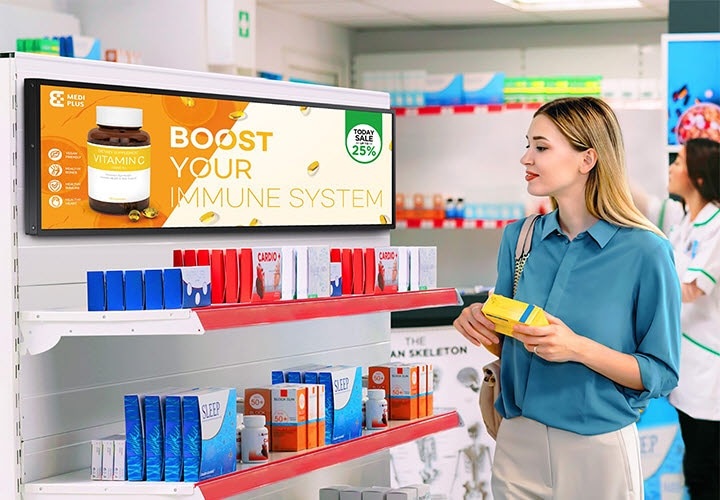Samsung SH37C Stretched Display-A Professional-Grade Digital Signage