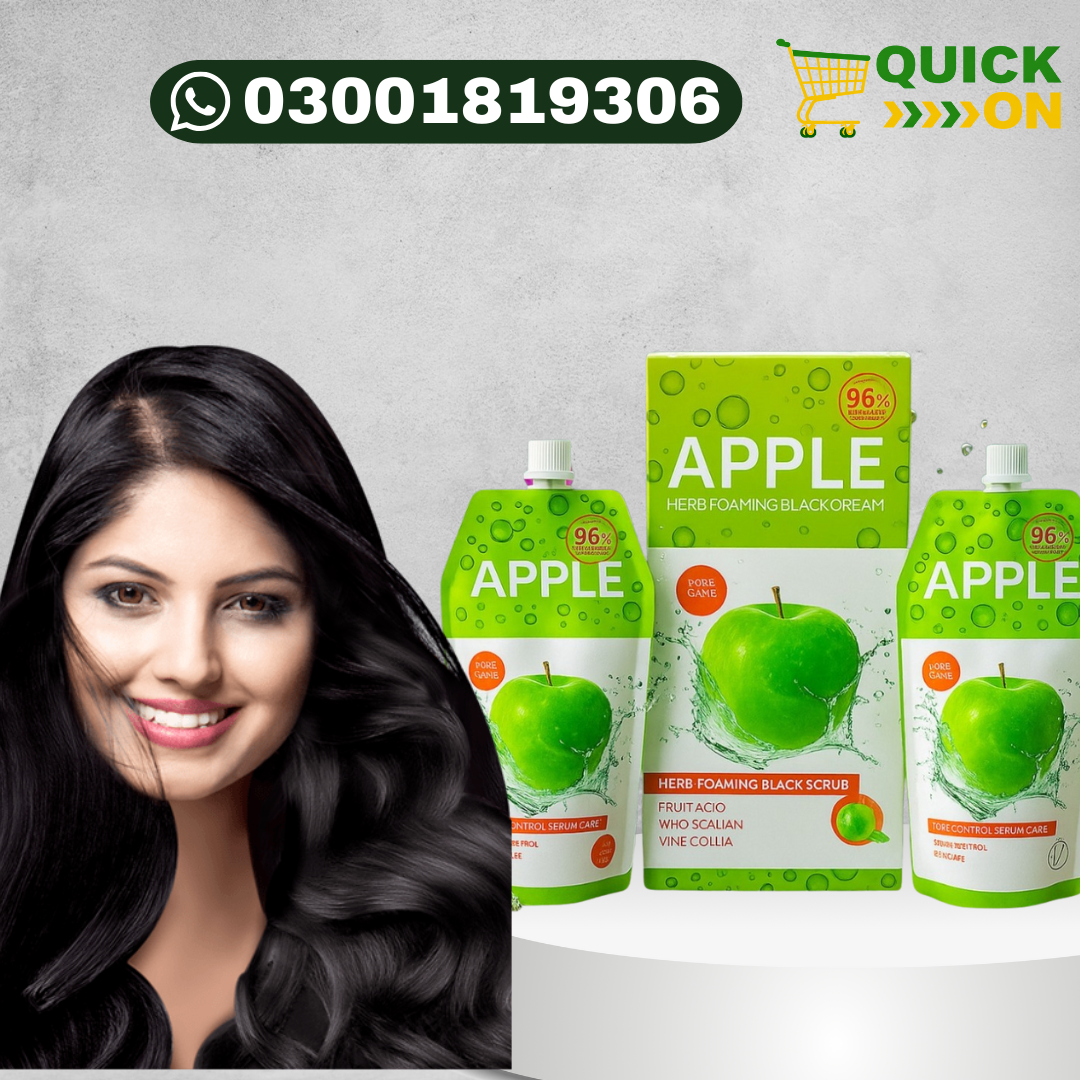 Apple Hair Color in Peshawar for Men Women Deep Color Lasting Shine 03001819306