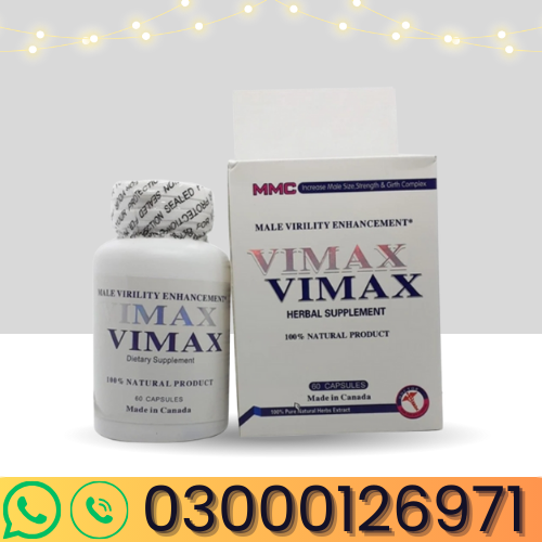 Vi-max Dietary Supplements (60s Capsules) 100% Natural Product In Pakistan.