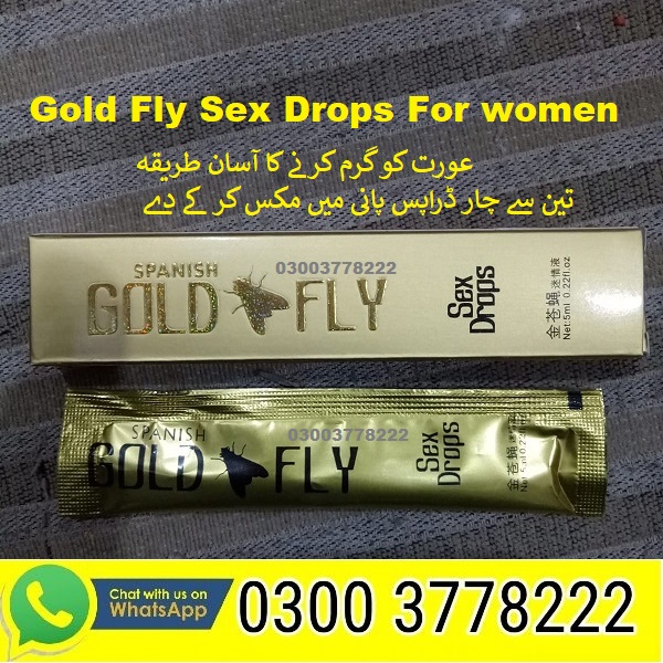 Gold Fly Sex Drops For women – 03003778222