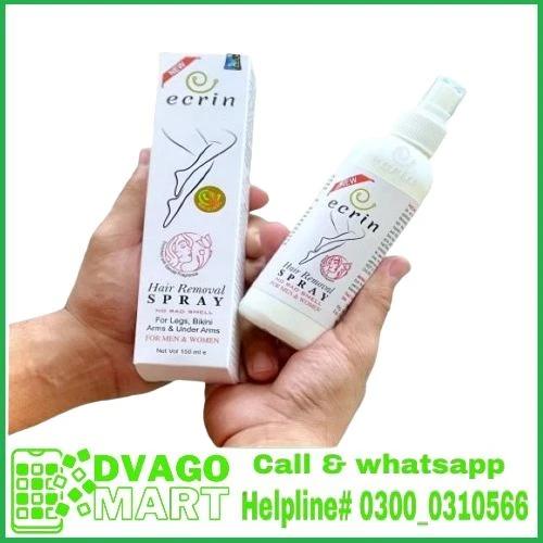 Ecrin Hair Removal Spray In Pakistan/03000310566