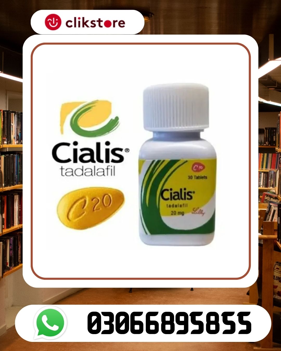 Lilly CIALIS 20 MG 30 TABLET (Lahore ) = 03066895855