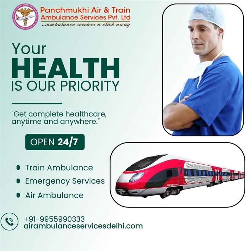 Panchmukhi Train Ambulance in Patna- the ultimate solution for easy patient transfer