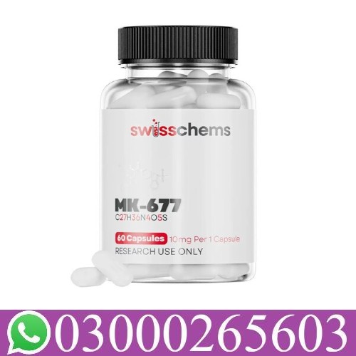 MK-677 Ibutamoren 10mg Capsules – 60 Capsules in Daska