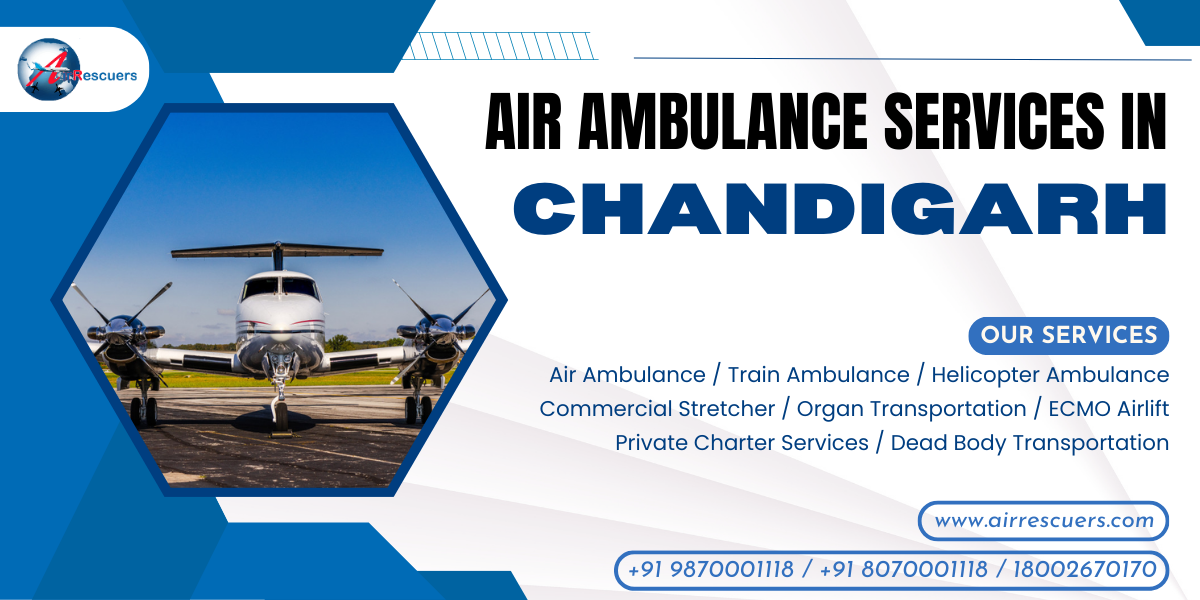 Air Ambulance Services in Chandigarh – Emergency Flights