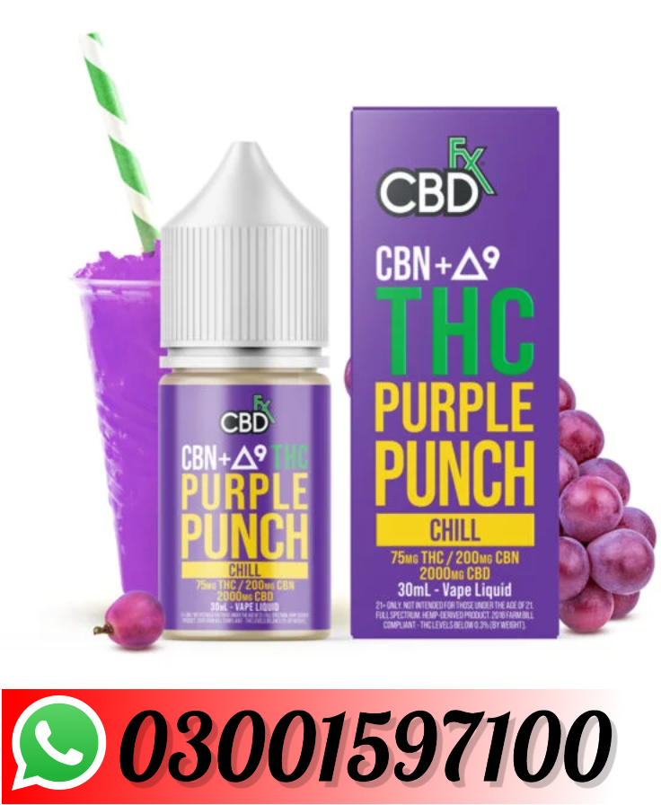 THC Vape Juice Purple Punch In Pakistan-03001597100