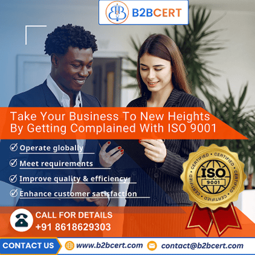 ISO 9001 Certification and Consultants Services in Chennai