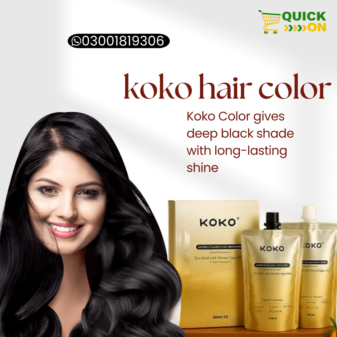 Koko Hair Color Price In Sargodha:100% Gray Coverage Shiny Hair 03001819306