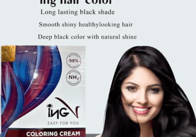 ING Hair Color Long-lasting-black-shade-8