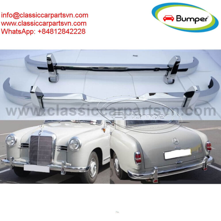 Mercedes Ponton 4-cylind W120 W121(1953) bumpers 1 Mercedes Ponton W120 W121 4 cylinder 1953 1959 1 | Murshid Baba