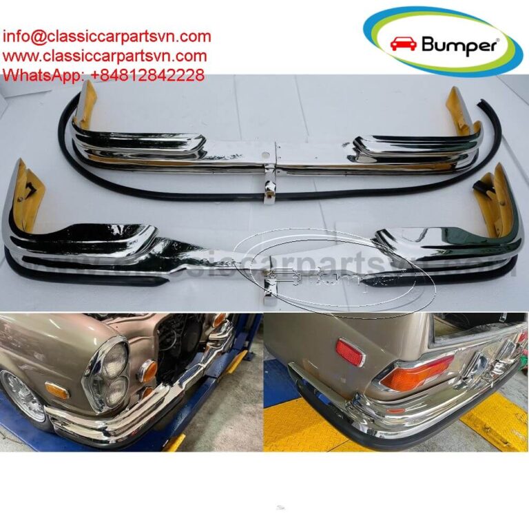 Mercedes W111/W112 280SE Coupe/Cabriolet bumpers 1 Mercedes W111/W112 280SE