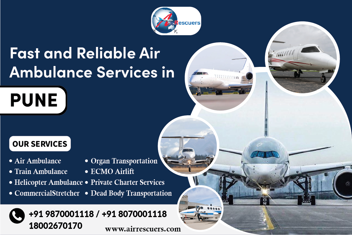 Fast and Reliable Air Ambulance Services in Pune