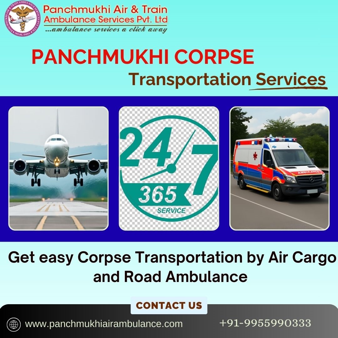 Panchmukhi dead body ambulances in Mumbai provides complete respect and punctuality