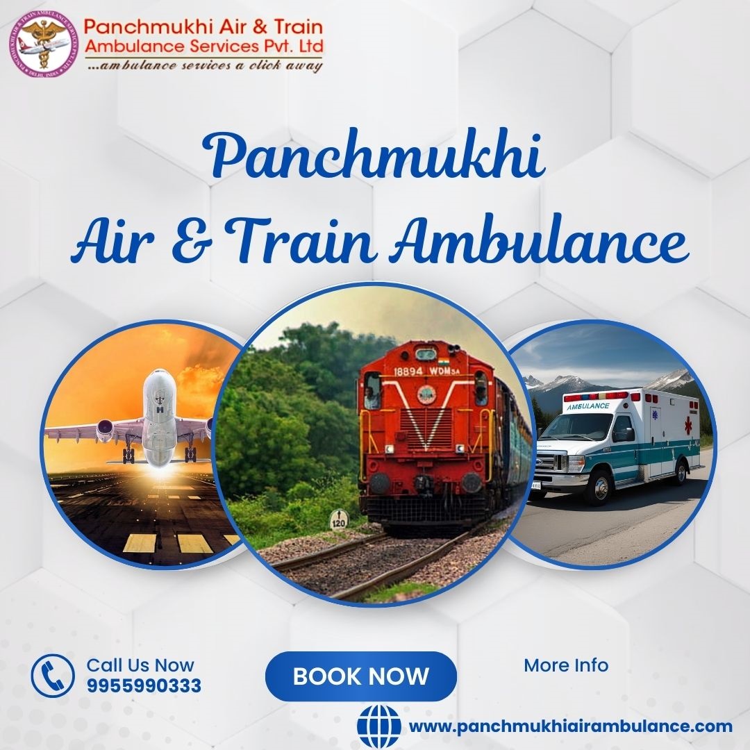 Panchmukhi provides comprehensive monitoring during Train Ambulance in Delhi