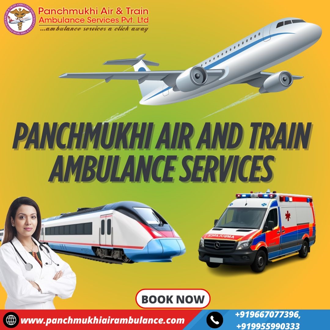 Panchmukhi Low Cost Train Ambulance from Guwahati- Resourceful repatriation solution