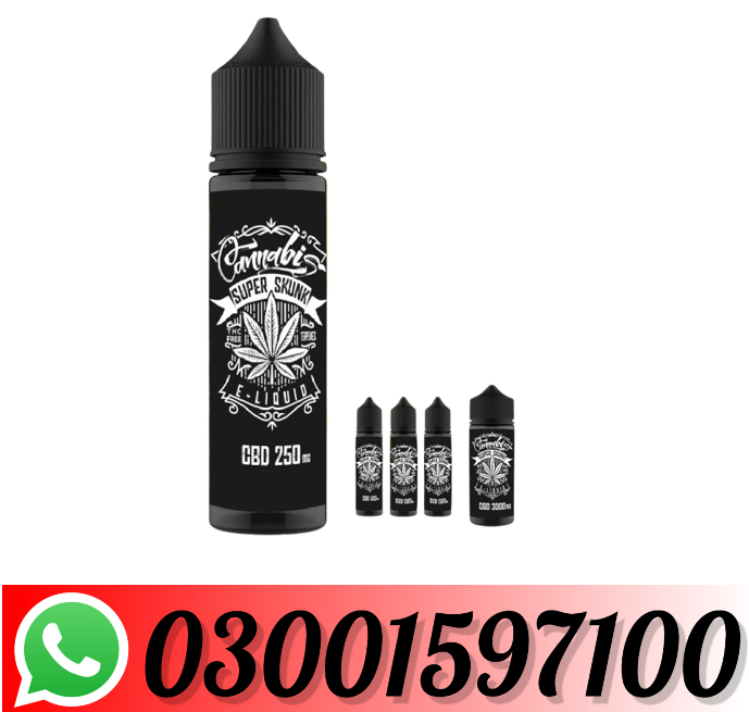 CBD e-liquid Concentration 250mg In Pakistan-03001597100