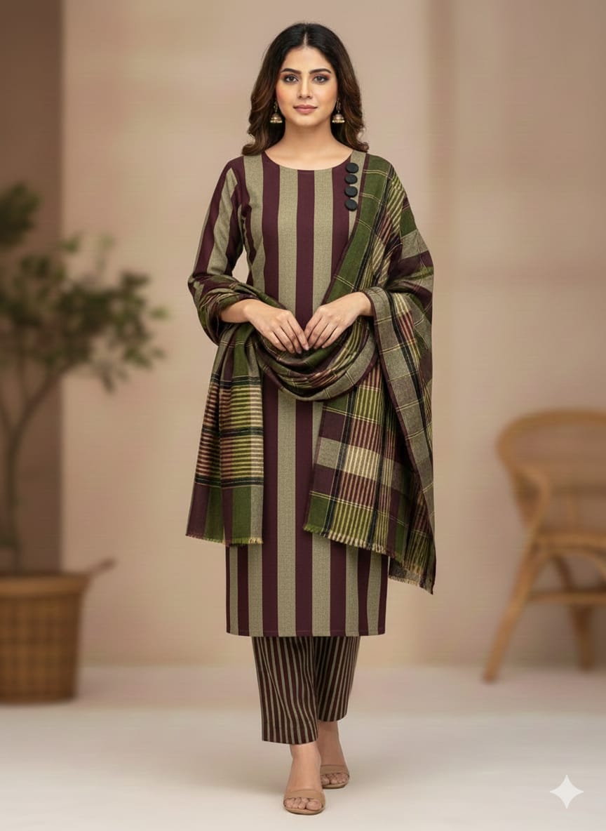 Rangooli Soft khaddar Lining