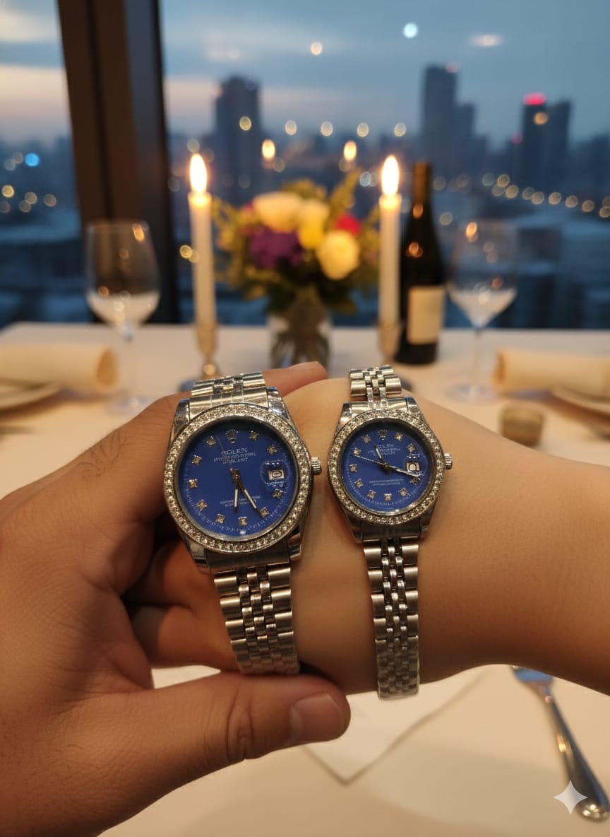 ROLEX COUPLE WATCHES