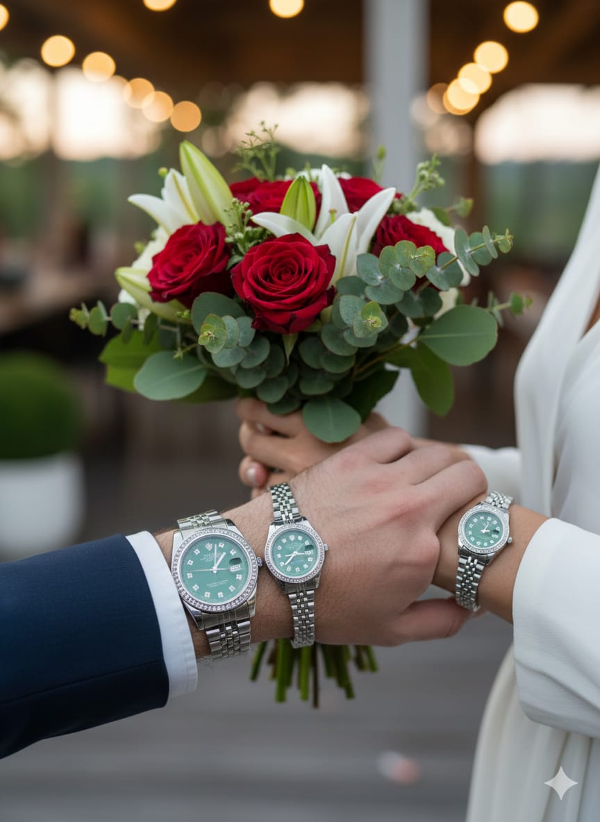 ROLEX COUPLE WATCHES 1 ROLEX COUPLE WATCHES
