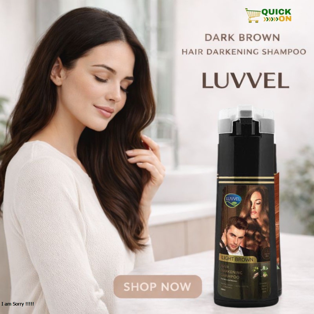 Luvvel Hair Darkening Shampoo Price in Pakistan 2026 Quickon.pk