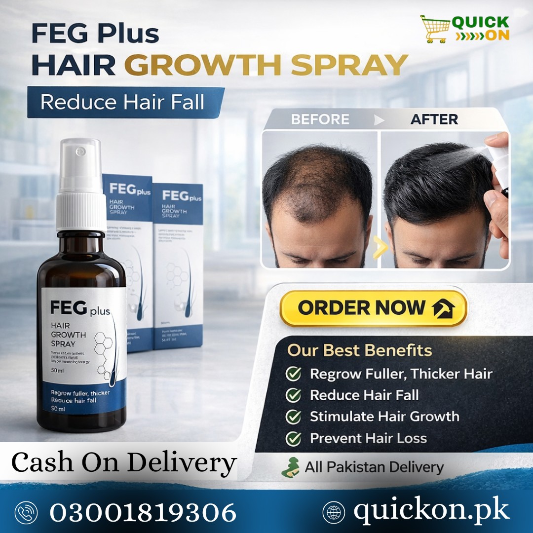 Where to Buy FEG Plus Hair Growth Spray in Pakistan at Best Price | Quickon.pk