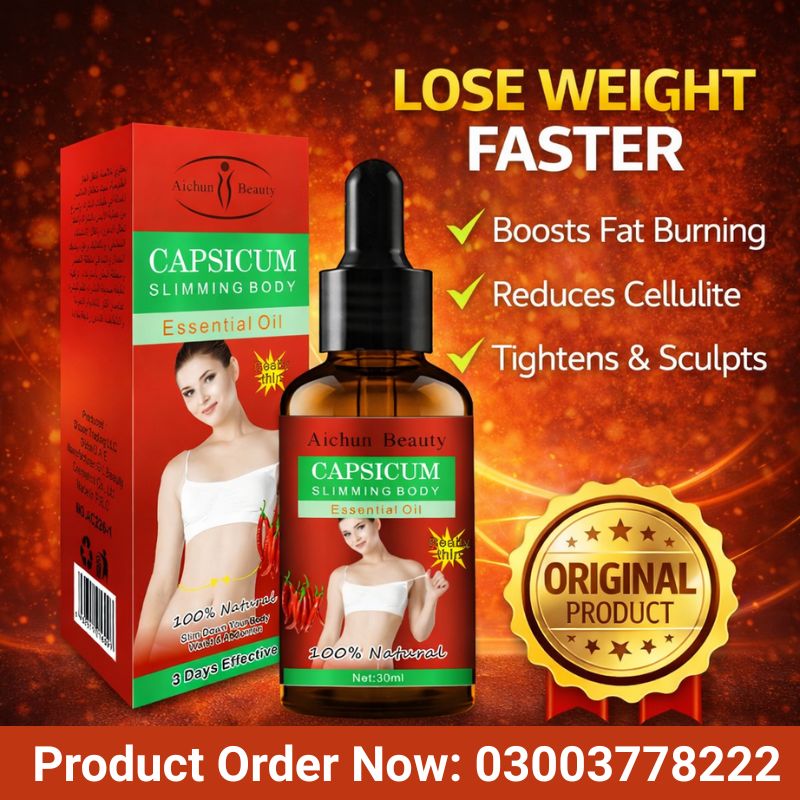 AICHUN BEAUTY CAPSICUM Slimming Body Essential Oil – 03003778222