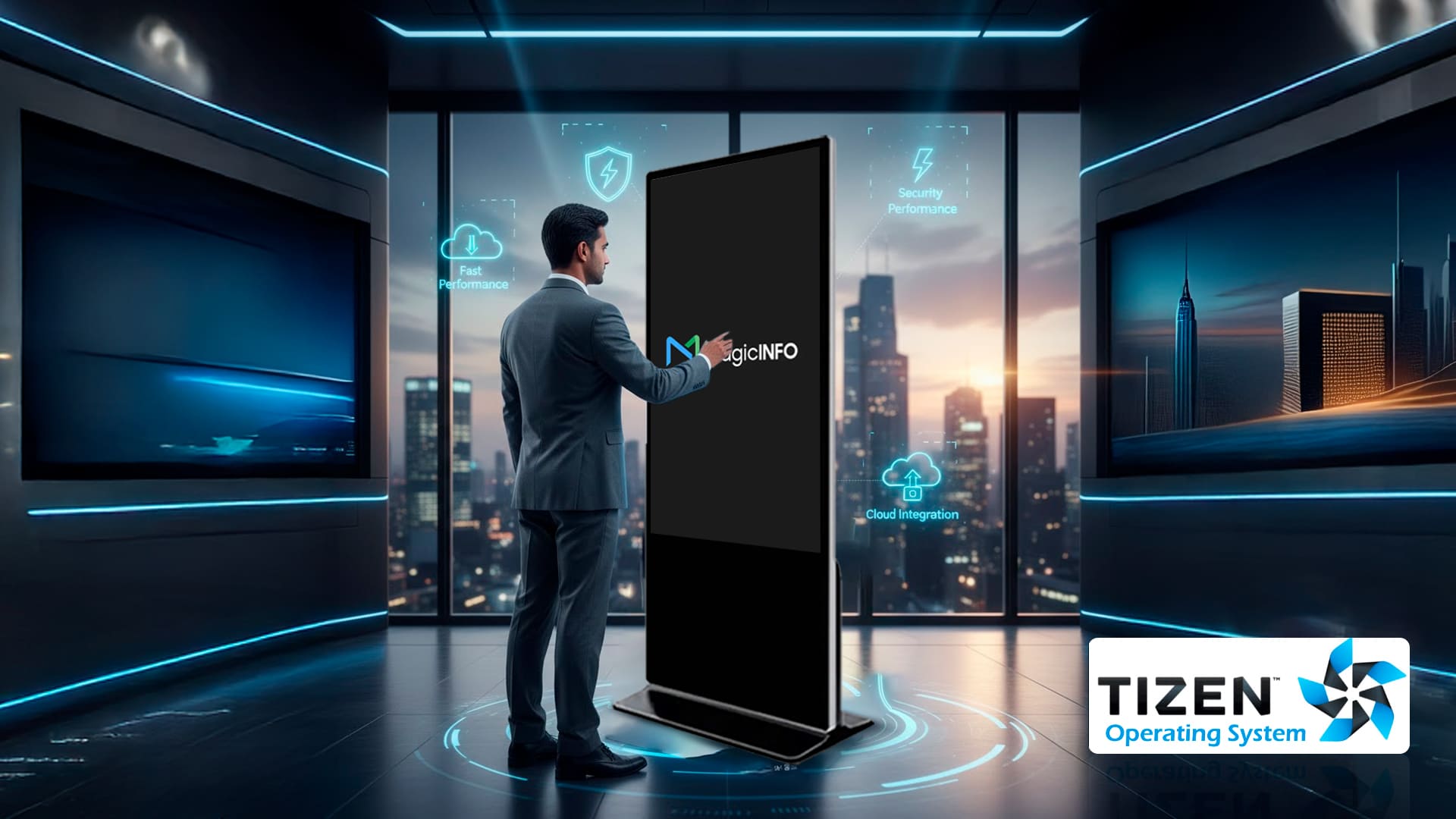 Samsung Touch Digital Standee in Pakistan-Smart Display for Your Business