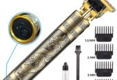 Vintage T9 Hair Trimmer For Men Professional Usb Rechargeable Beard And Hair Cutting Machine Precision Shaver