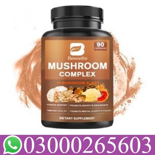Beworths Mushroom Complex Capsules in