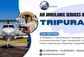 Air Ambulance Services from Siliguri to Tripura Emergency Flight Care