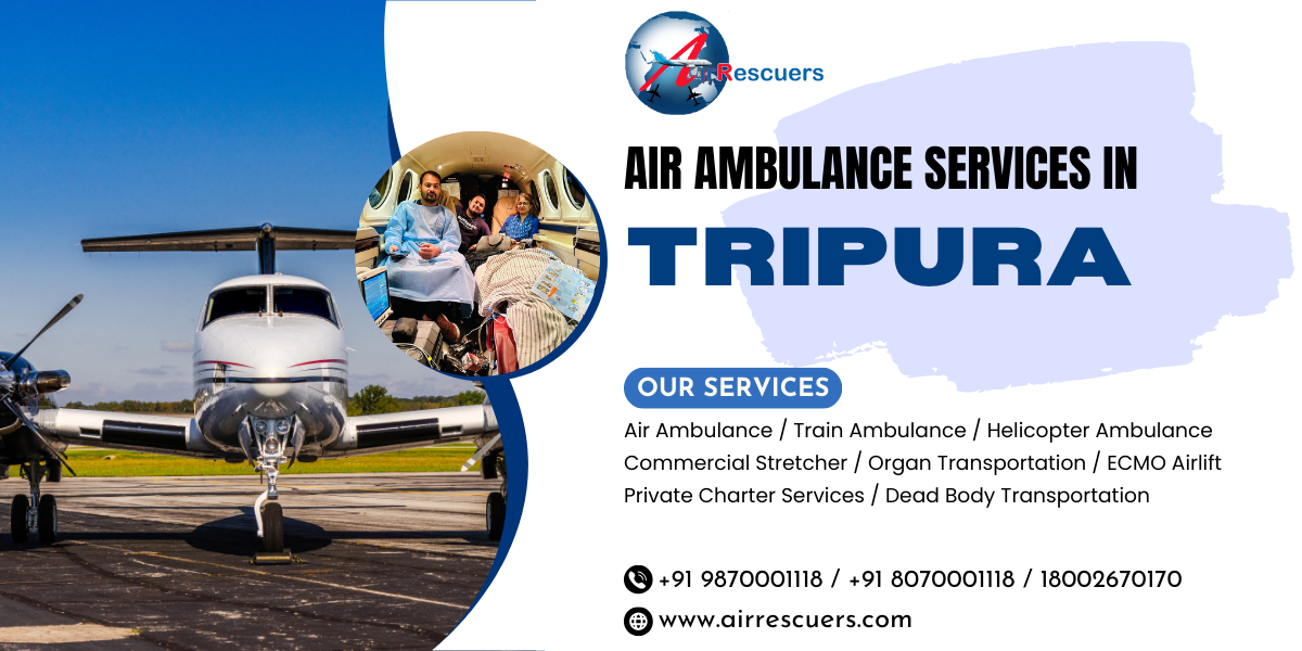 Air Ambulance Services from Siliguri to Tripura Emergency Flight Care