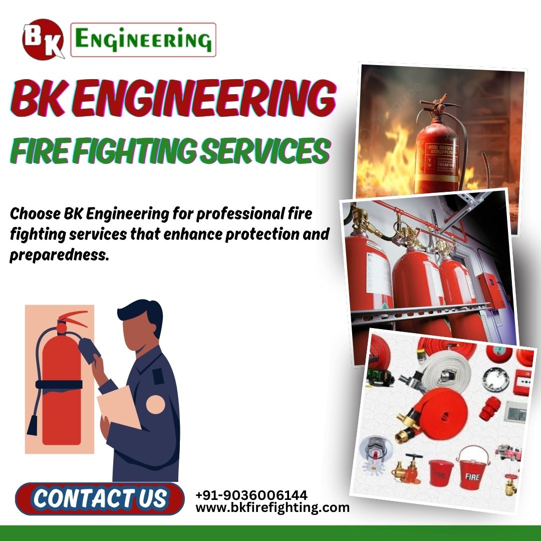Advanced Fire Fighting Services in Lucknow by BK Engineering