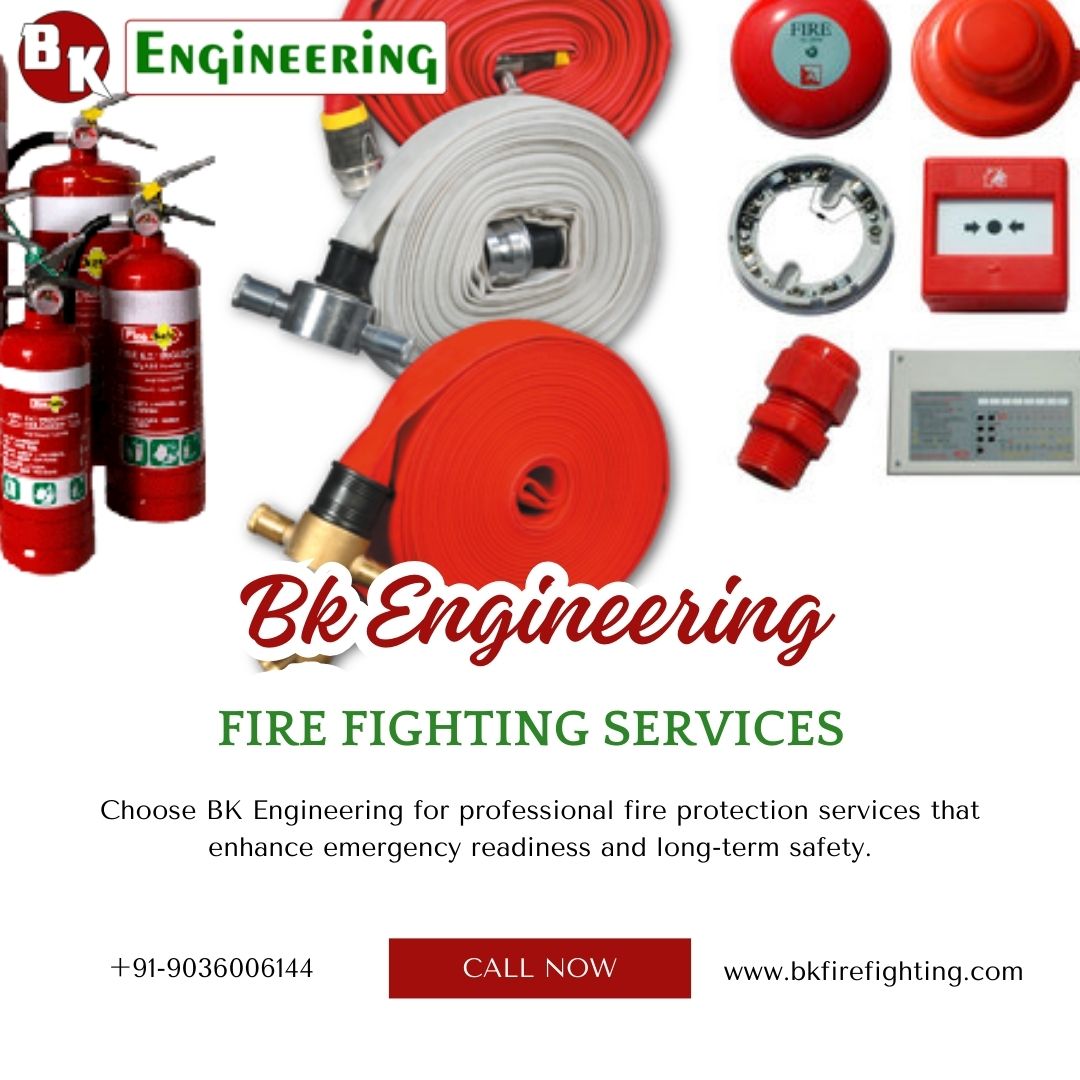 Reliable Fire Fighting Services in Indore by BK Engineering