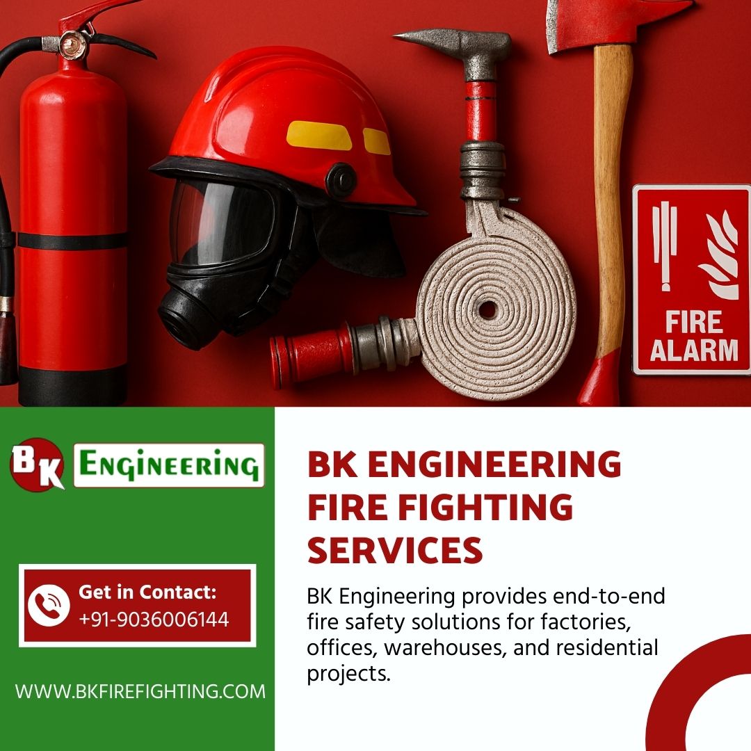 Trusted Fire Fighting Services in Kanpur by BK Engineering