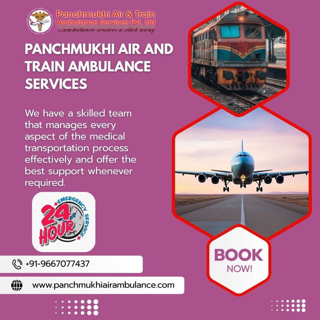 Book an Air Ambulance from Patna with Splendid Medical System by Panchmukhi