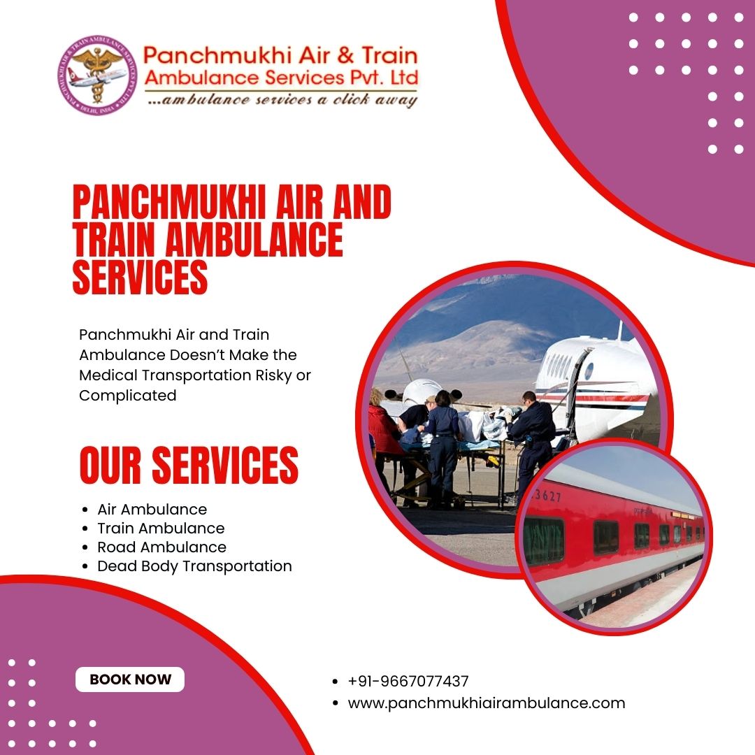 Pick a Magnificent Air Ambulance from Patna with an ICU Setup by Panchmukhi