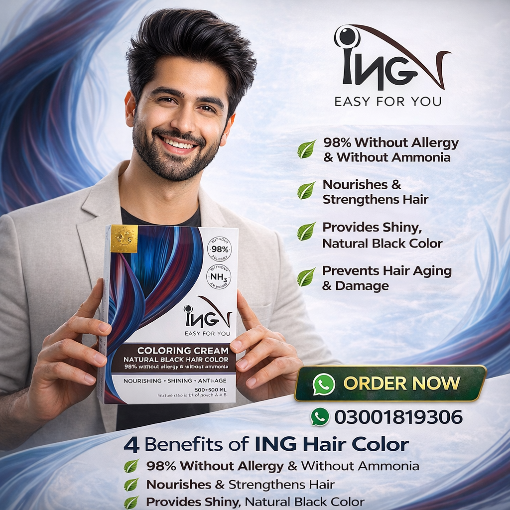 ING Hair Color Price in Quetta| Original Long-Lasting Formula 03001819306