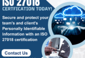 ISO 27018 Certification
