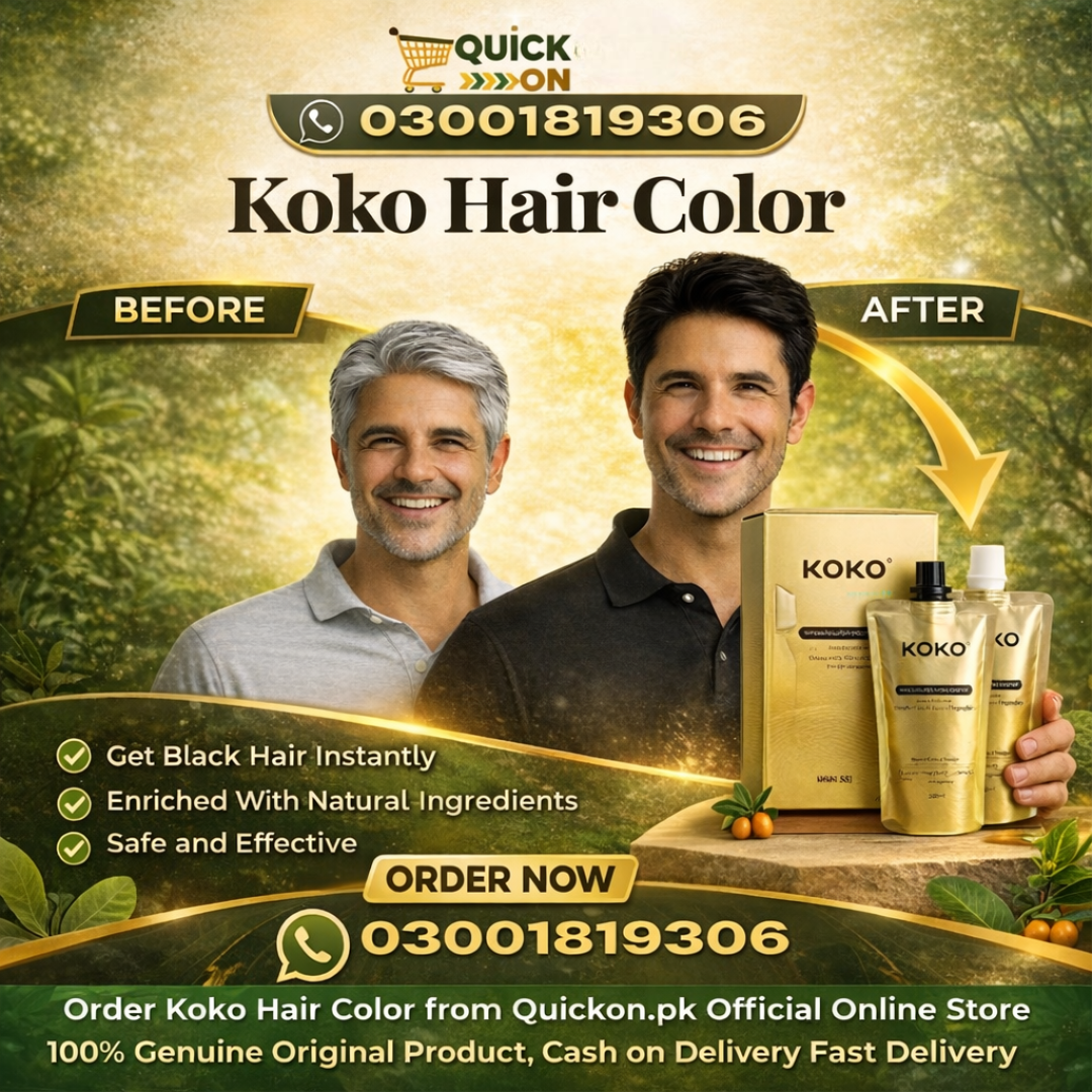 Koko Hair Color Price in Abbottabad: Long-Lasting Natural Hair Dye for Gray Coverage 03001819306
