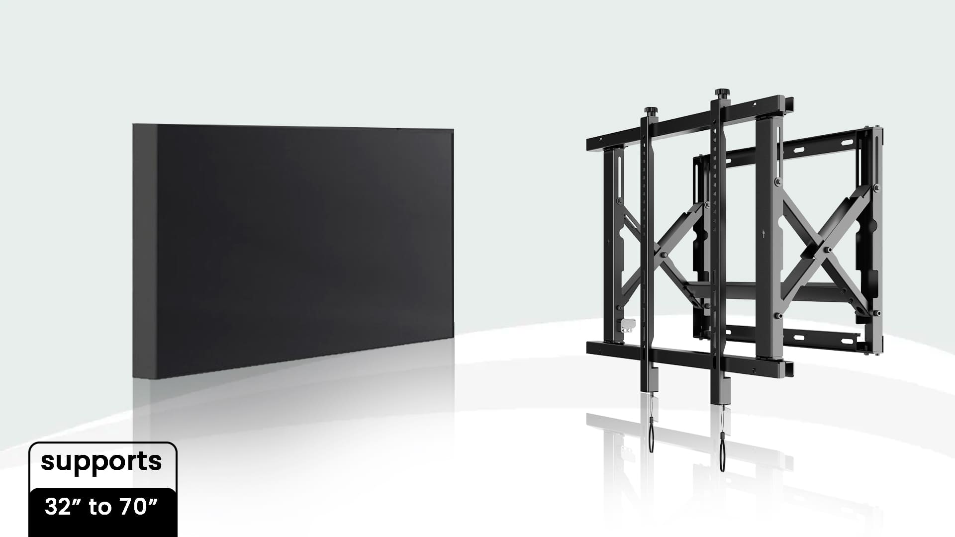 Push & Pull Bracket-Heavy Duty Adjustable Mounting Solution