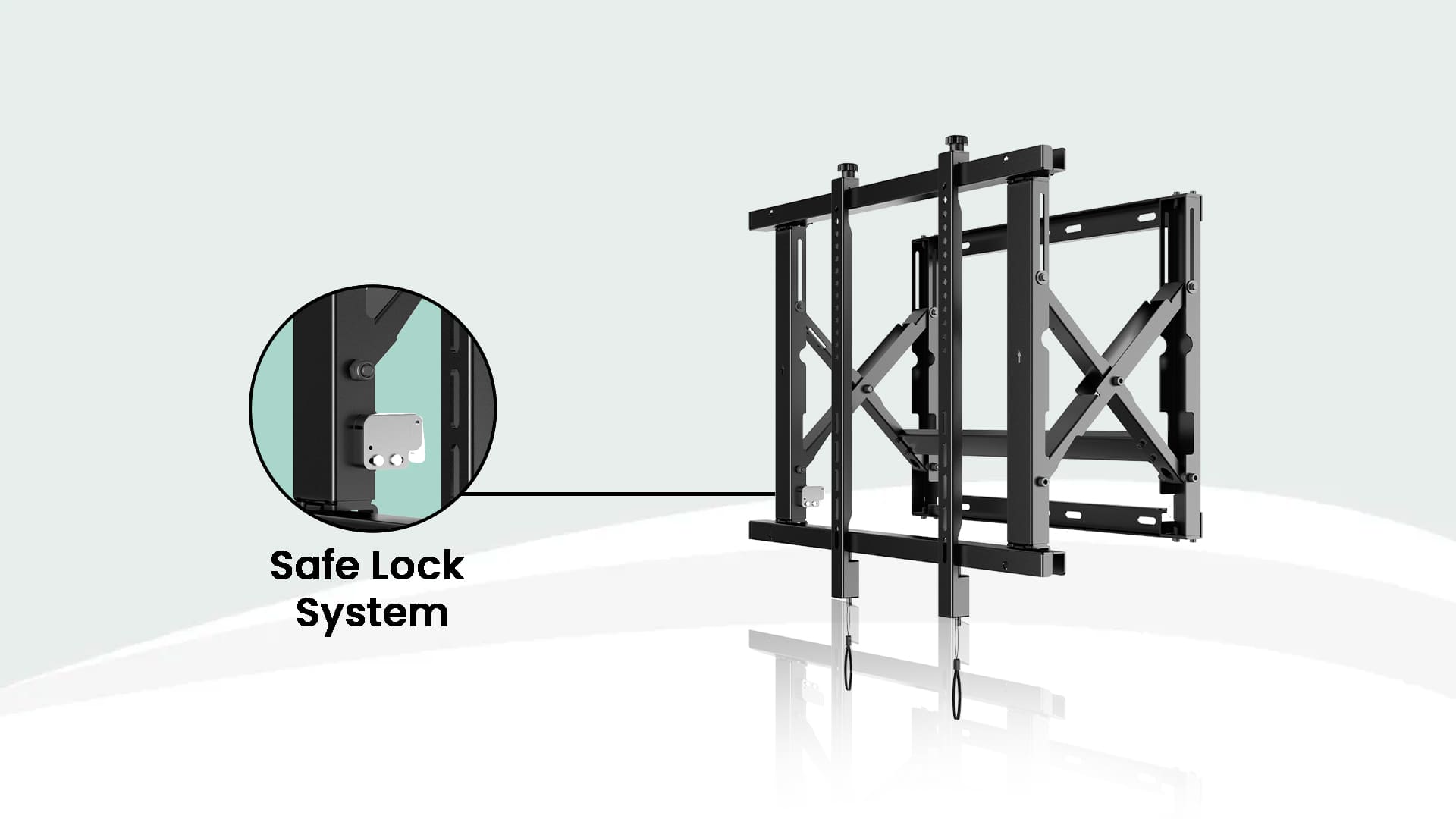 Push & Pull Bracket-Heavy Duty Adjustable Mounting Solution