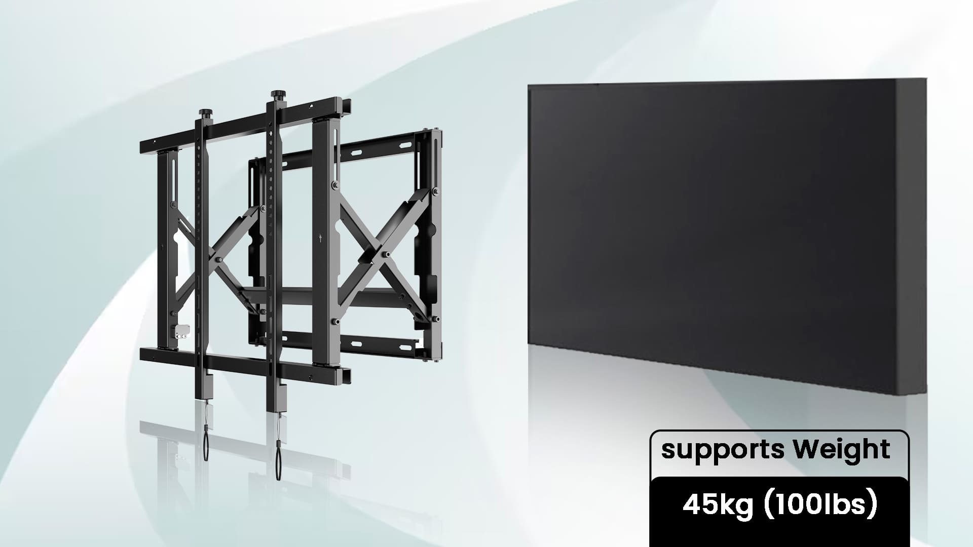 Push & Pull Bracket-Heavy Duty Adjustable Mounting Solution