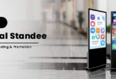 Samsung Touch Digital Standee in Pakistan-Smart Display for Your Business